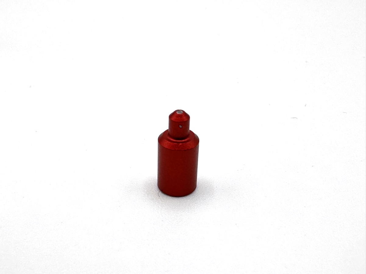 CX2213-08A HNI Tip Adapter, Red - single upright view