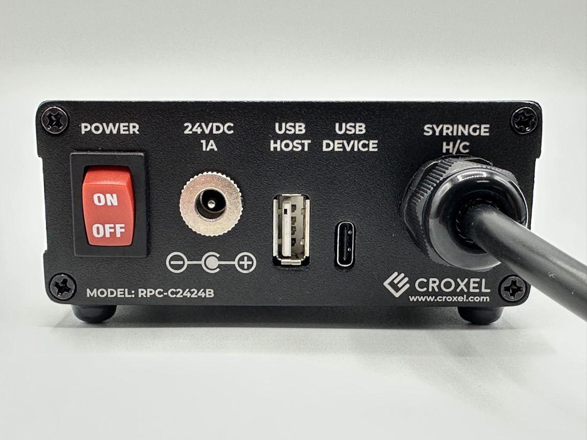 CX2475-01 RPC System controller rear panel close-up